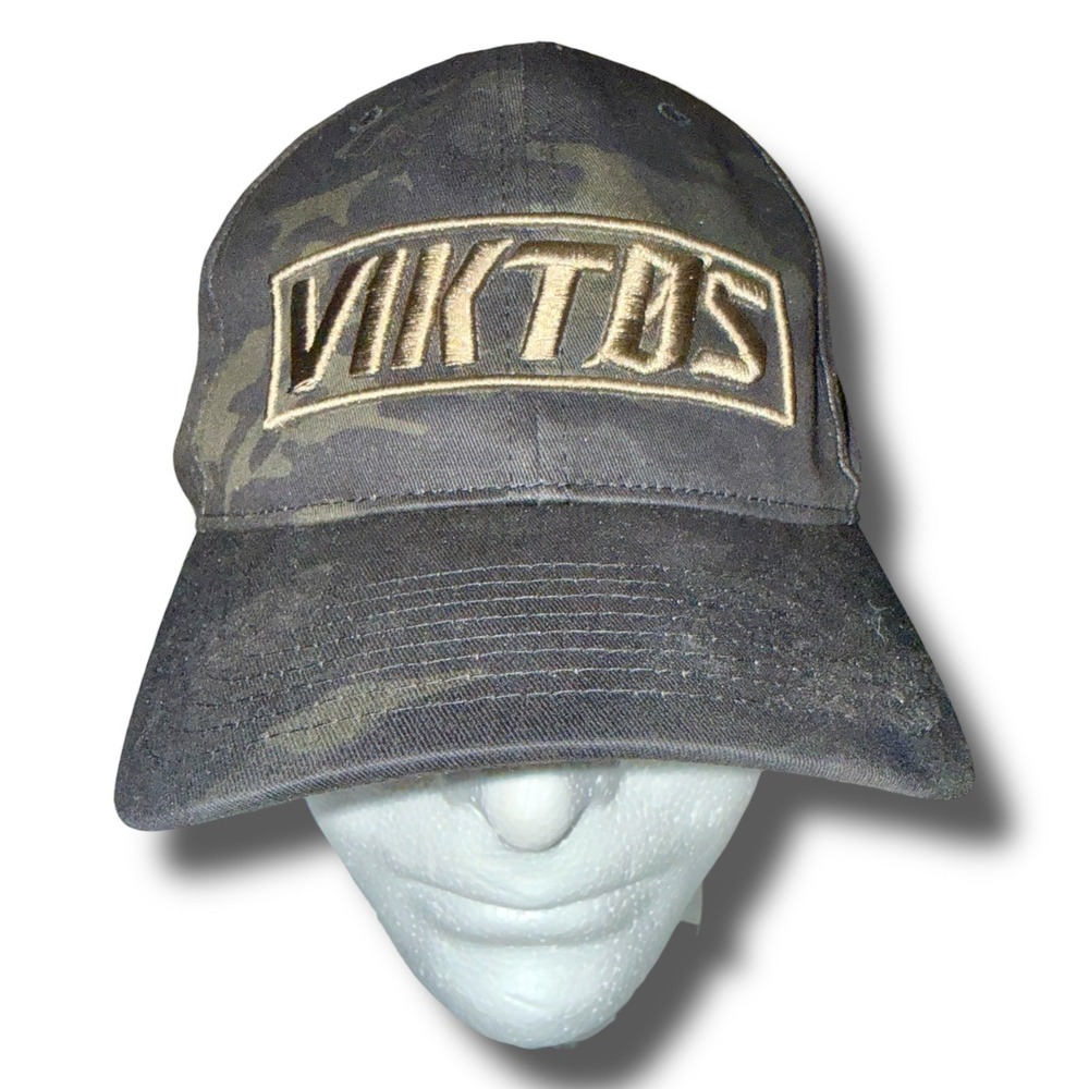Viktos Flexfit Hat MultiCam Black Camo L-XL Rattlesnake Graphic Tactical Cap
